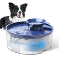 BFLICROY 170oz/5L Dog Water Fountain Large Extra Quiet Pet Water Fountain Automatic Dog Water Bowl Dispenser with LED Light Multi-Filtration Cat Water Fountain for Dogs and Cats