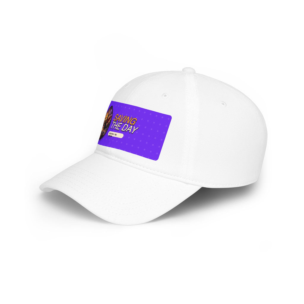 Baseball Cap — "Saving The Day" Superhero Patch Hat