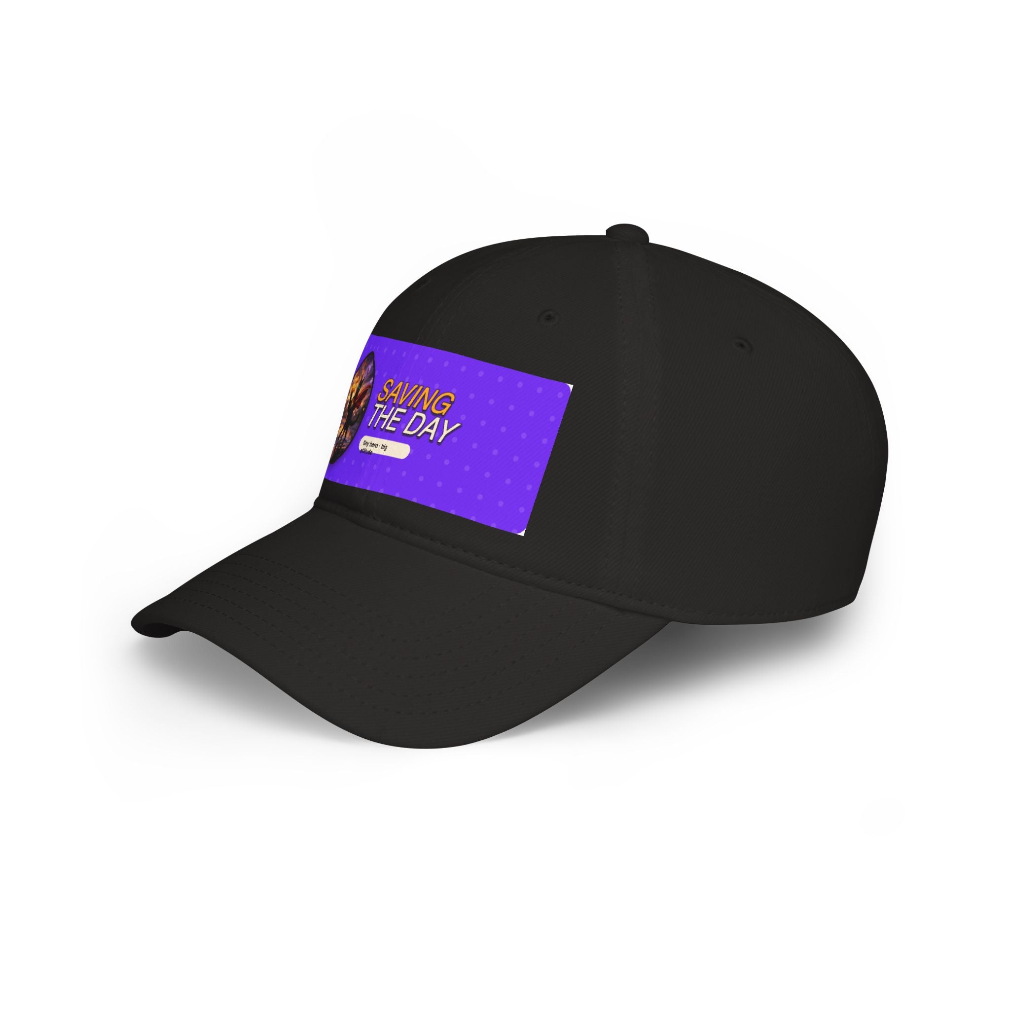 Baseball Cap — "Saving The Day" Superhero Patch Hat