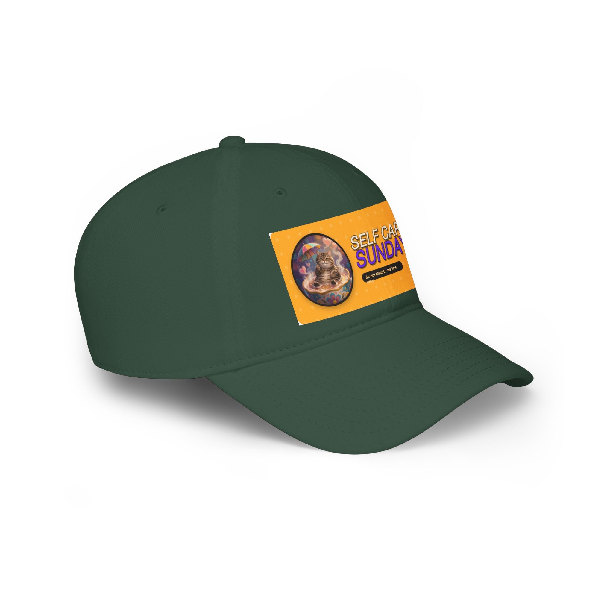 Self Care Sunday Baseball Cap — Cozy Wellness Hat with 'Self Care Sunday' Design