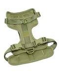 Wild One Dog Harness No-Pull Pet Harness with 3 Leash Clips Adjustable Soft Padded Dog Vest Comfortable Stretchy (Moss Small)
