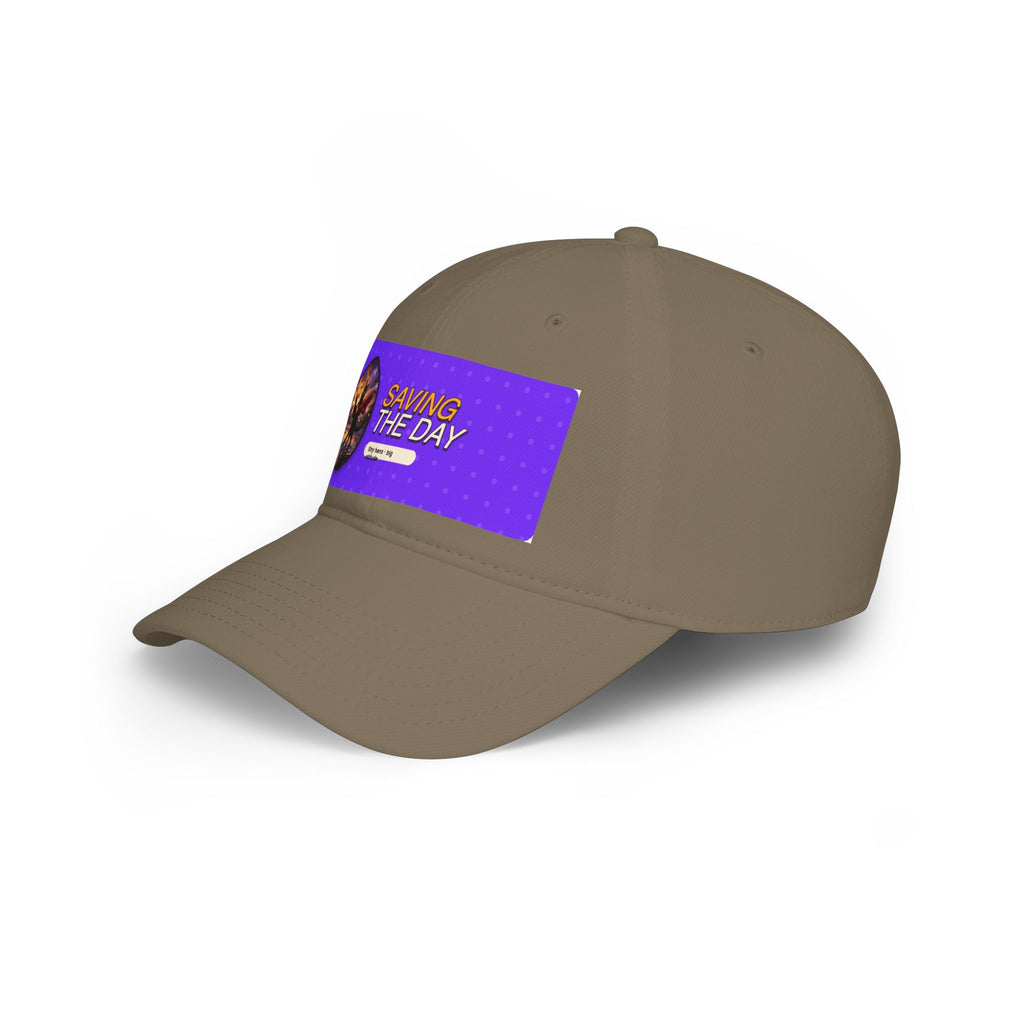 Baseball Cap — "Saving The Day" Superhero Patch Hat