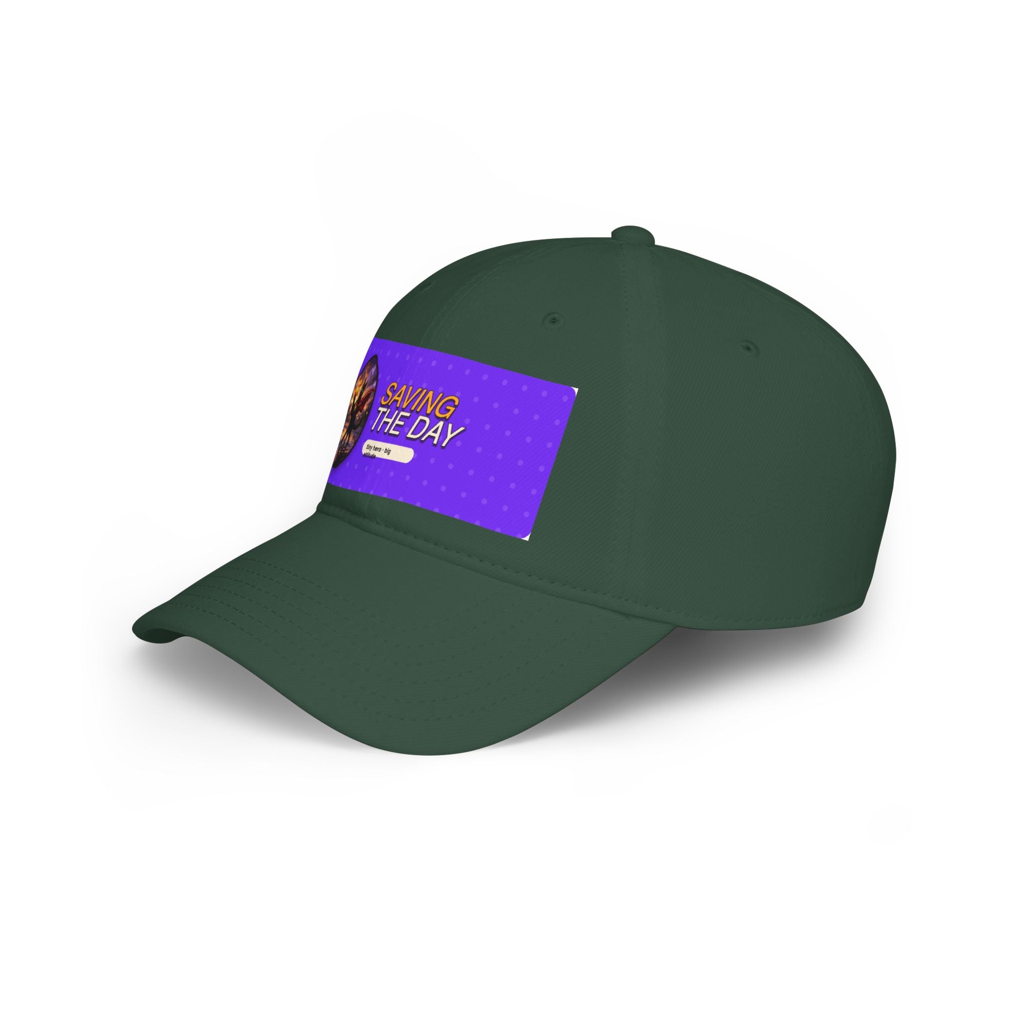 Baseball Cap — "Saving The Day" Superhero Patch Hat