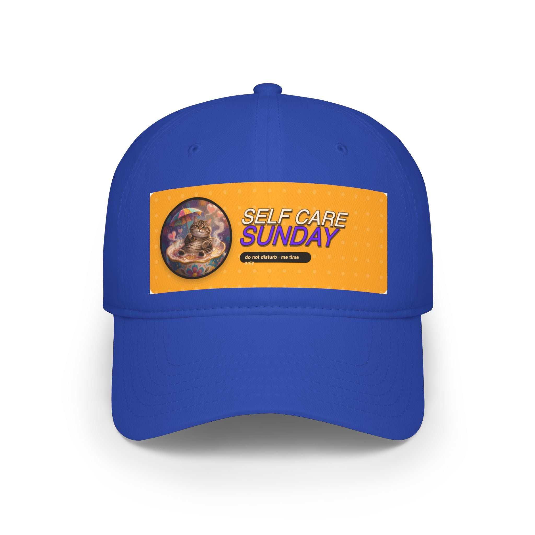 Self Care Sunday Baseball Cap — Cozy Wellness Hat with 'Self Care Sunday' Design
