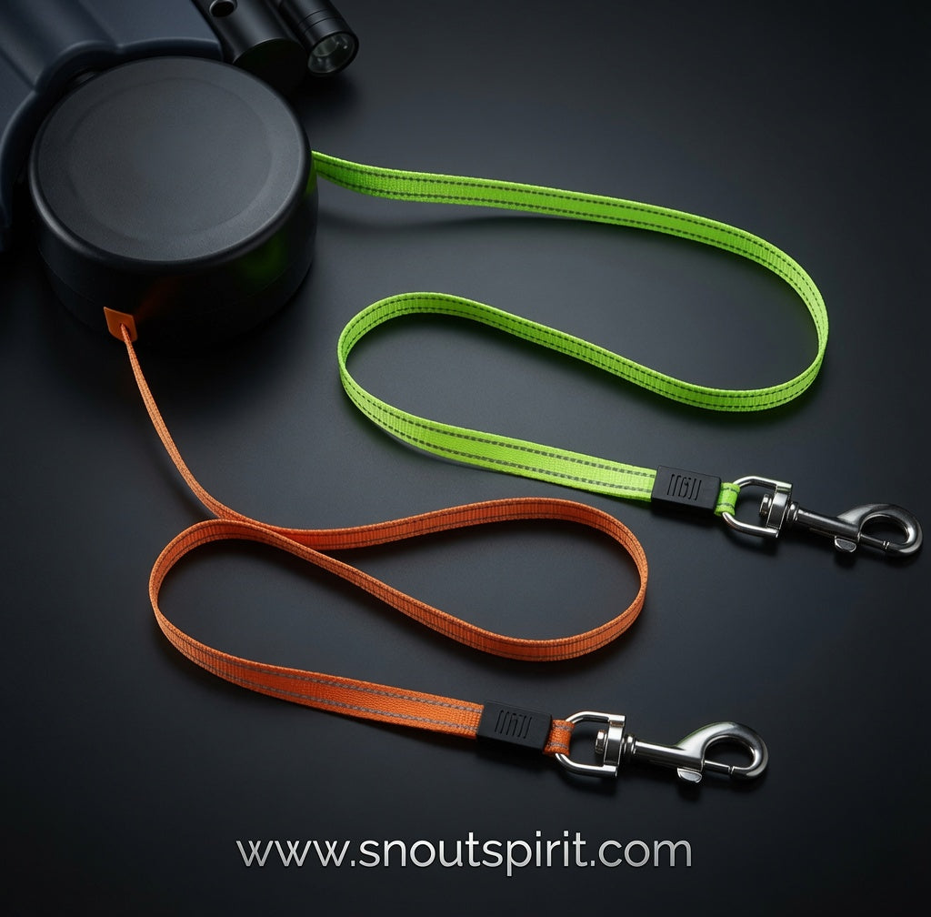 Auto Double Dog Leash