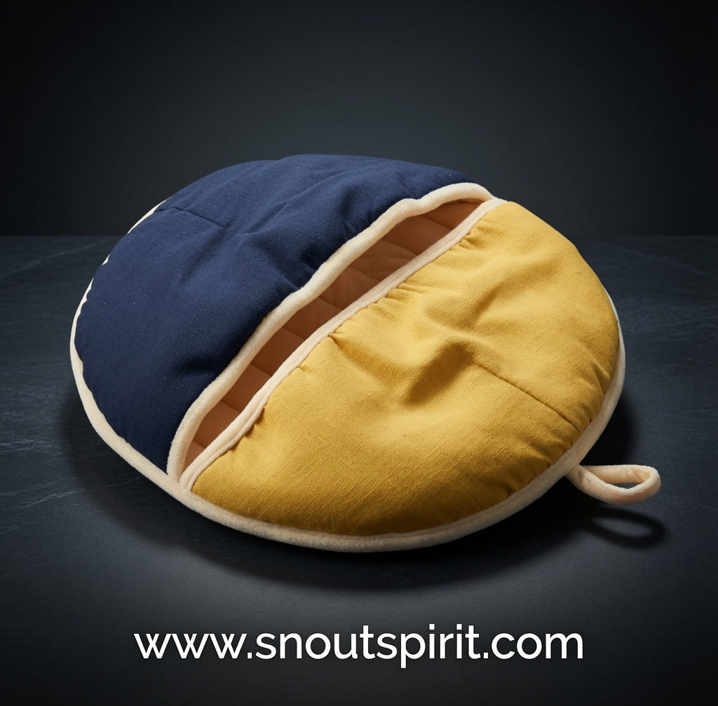 Cat Bed and Sleeping Bag with Dual Use Design