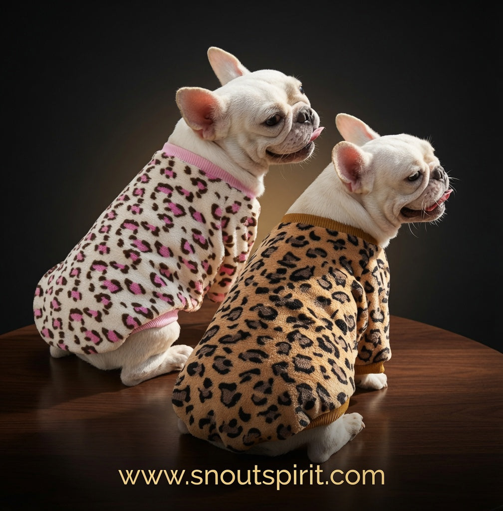 Autumn Winter Warm Pajamas Jacket for Puppies