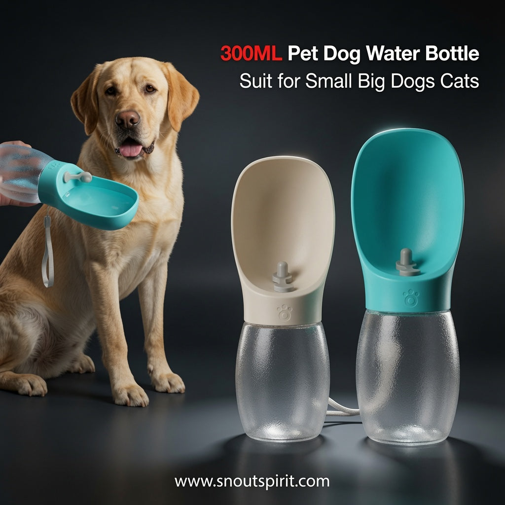 Portable Dog & Cat Travel Water Bottle 300ml