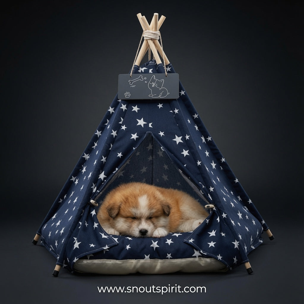 Canvas Pet Tent for Small and Medium Dogs