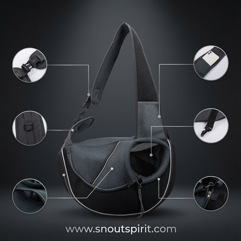 Crossbody Pet Carrier Sling