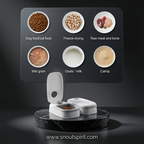 2-in-1 Automatic Gravity Pet Feeder & Water Dispenser for Cats and Dogs
