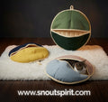 Cat Bed and Sleeping Bag with Dual Use Design