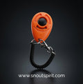 Adjustable Dog Training Clicker with Keychain Strap