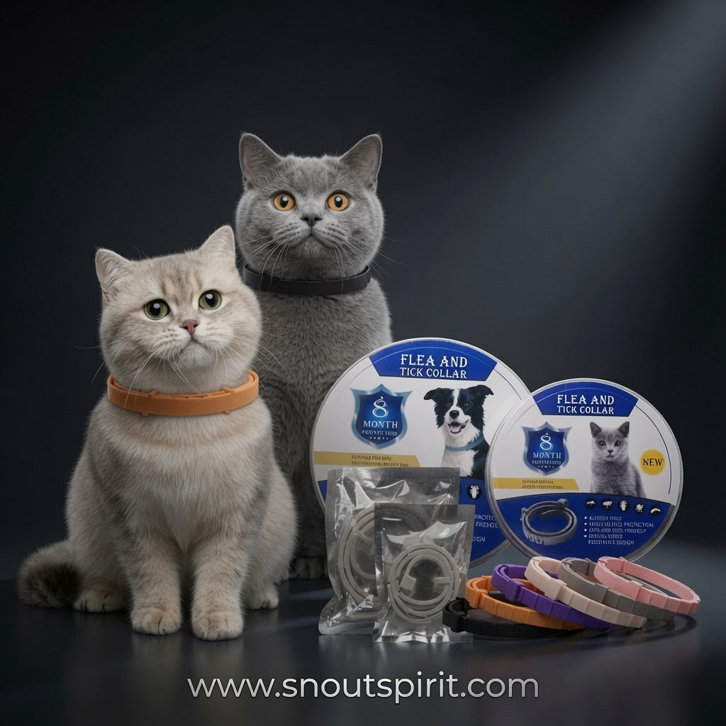 Anti-Flea & Tick Collar for Dogs & Cats