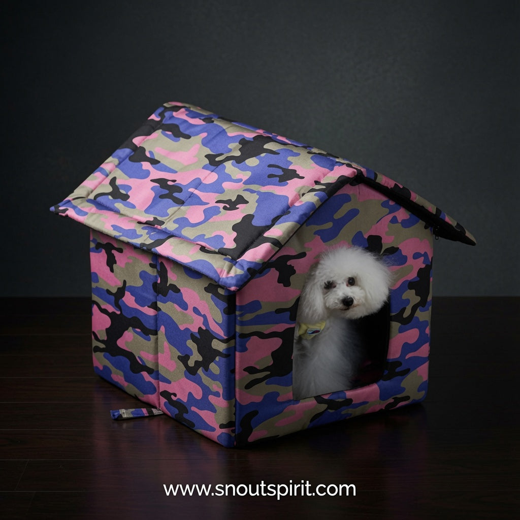 Waterproof Oxford Cloth Outdoor Cat and Dog Kennel