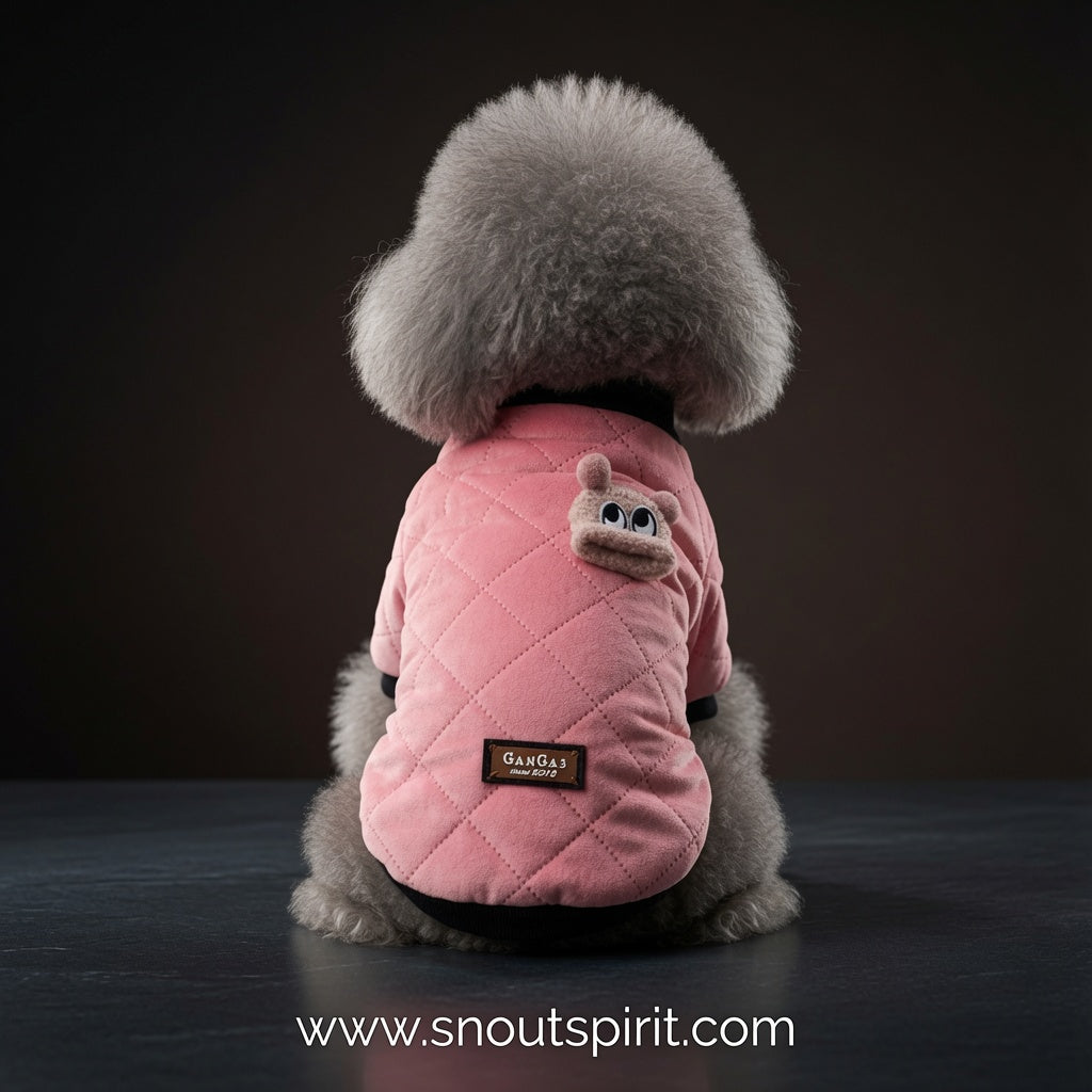Plaid Jacket for Small Dogs - Autumn and Winter Wear