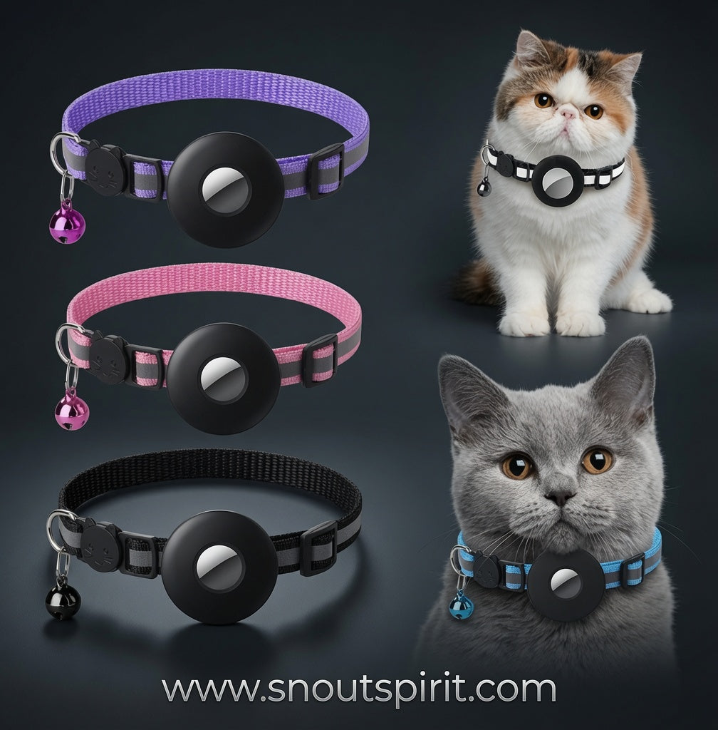 Reflective AirTag Collar Holder