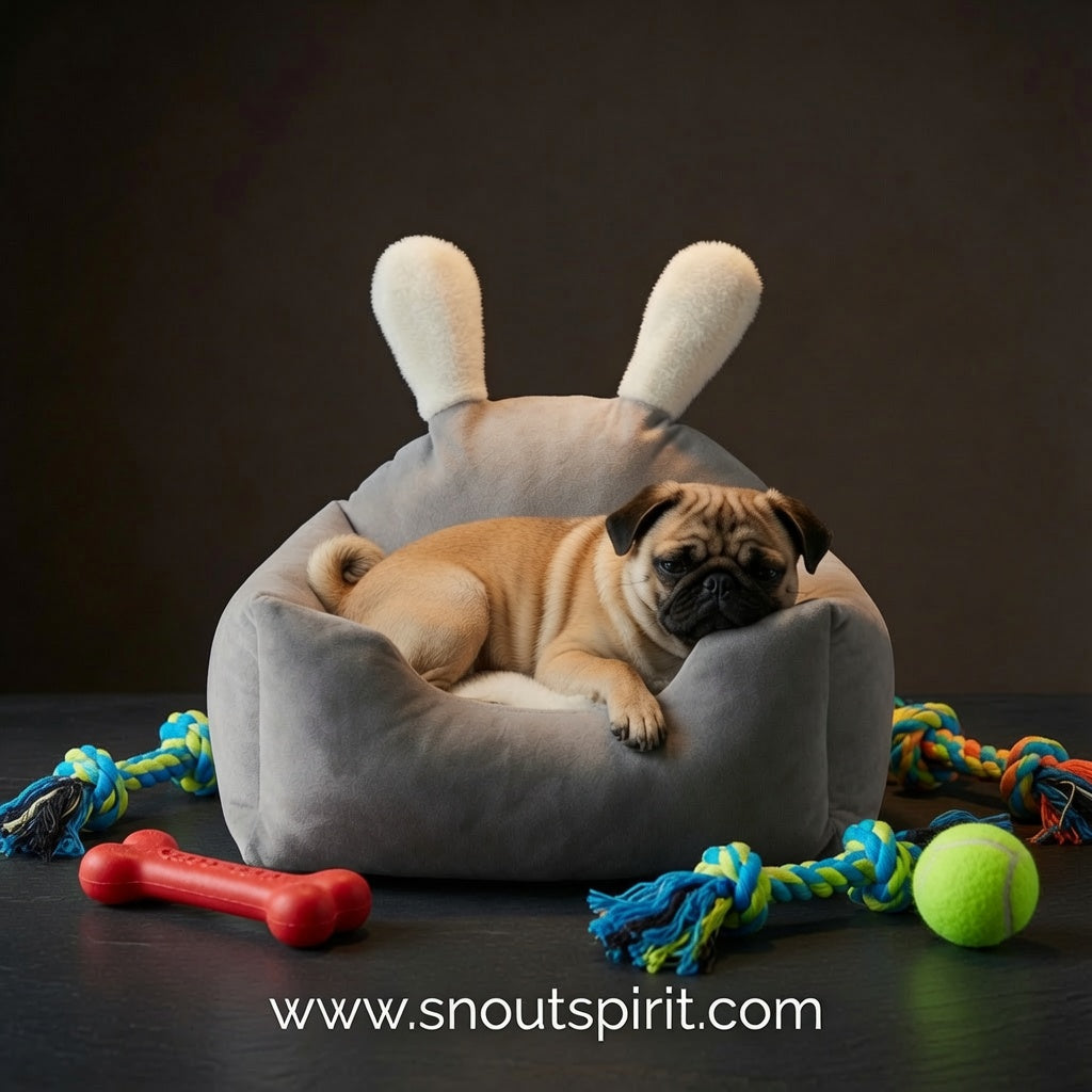 Universal Dog Bed with Washable Cushion for Pets