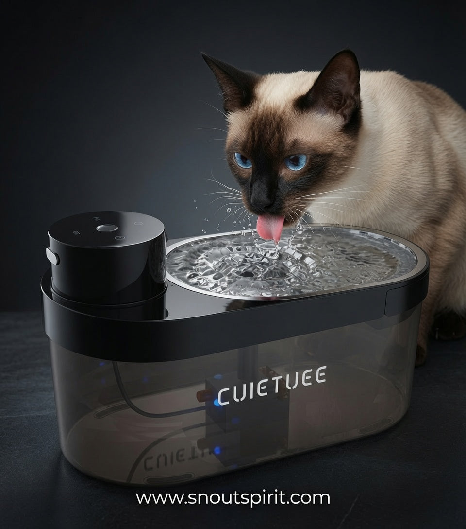 Wireless Cat Water Fountain – 4L Battery Operated