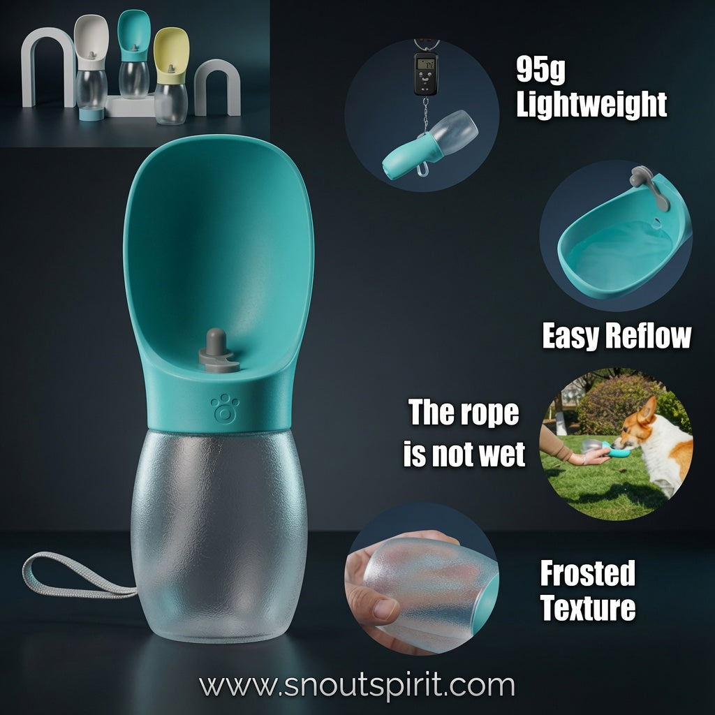 Portable Dog & Cat Travel Water Bottle 300ml