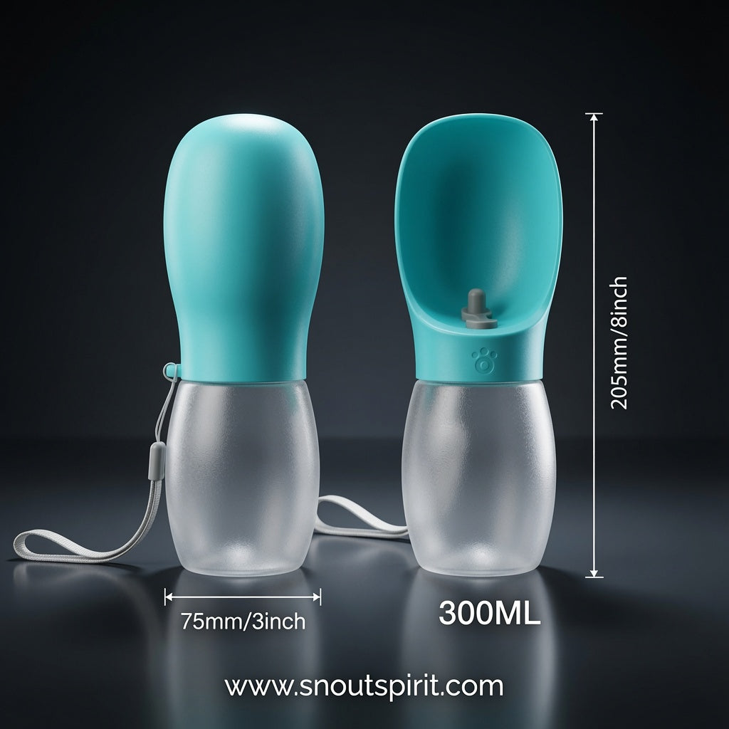 Portable Dog & Cat Travel Water Bottle 300ml