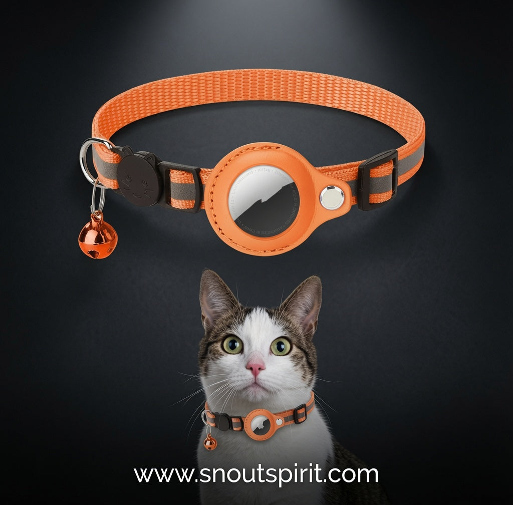Reflective AirTag Collar Holder