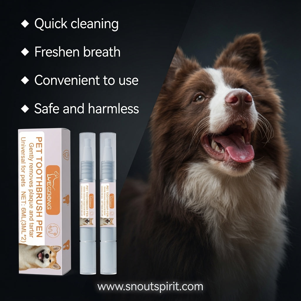 Gentle Pet Teeth Cleaning Pen for Dogs & Cats