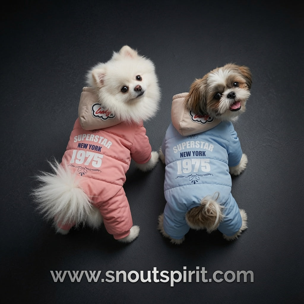 Thickened Cotton Padded Coat for Dogs